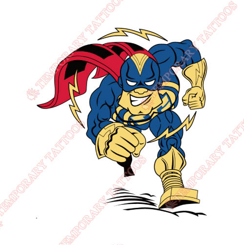 Tulsa Golden Hurricane Customize Temporary Tattoos Stickers NO.6620